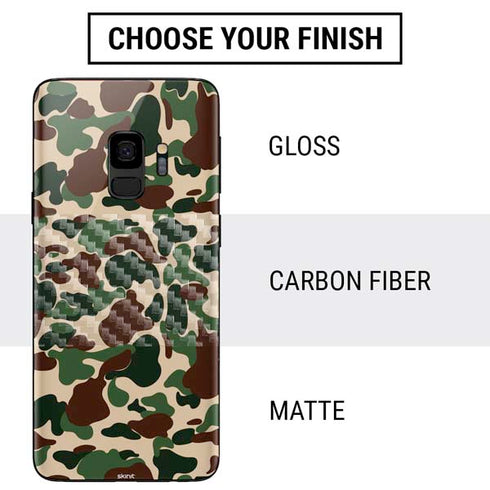 Street Camo Galaxy S9 Skin